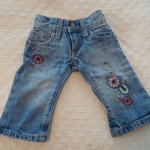 Wrangler baby girl jeans (3/6 mo)